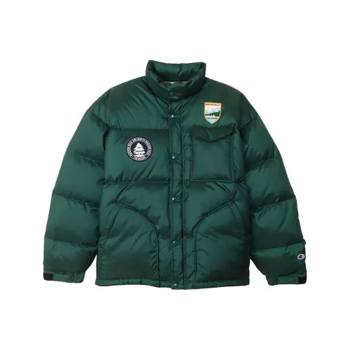 Champion FW24 Down Jacket Men's Dark Green