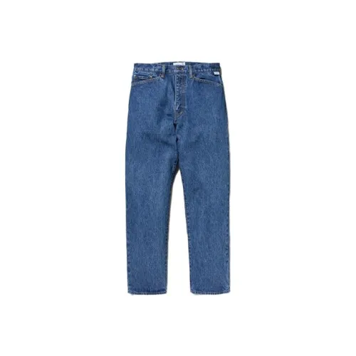 WTAPS Blue Men's Jeans WTAPS Синий Мужские Джинсы
