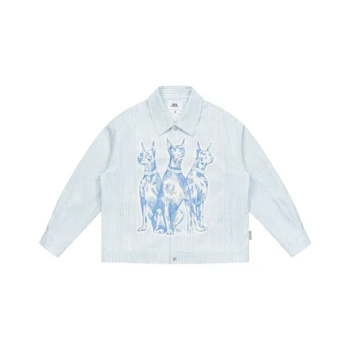 EMPTY REFERENCE Куртки Пальто Унисекс Синий