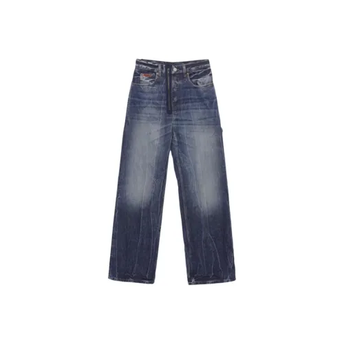 MARTINE ROSE SS25 Джинсы Унисекс Синий