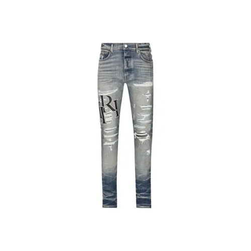 AMIRI Men's Blue Jeans AMIRI Мужские синие джинсы