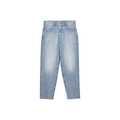 JACK JONES C42 Light Denim Blue Men's Jeans JACK JONES C42 Светлый Деним Синий Мужские Джинсы