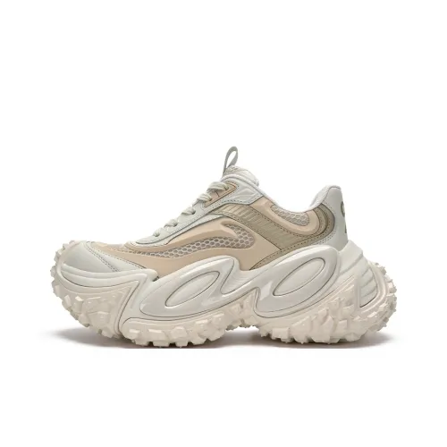 BAIFENHAO Противоскользящий устойчивый к истиранию низкий топ кроссовки с толстой подошвой унисекс золотые глаза