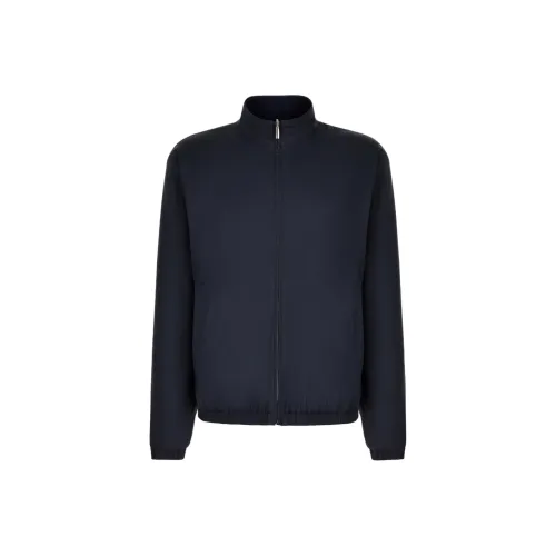 Canali Мужские синие куртки