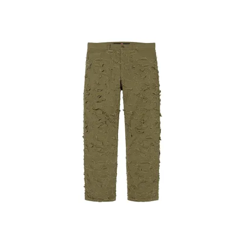 Supreme AUTUMN Зимний 2022 Коллекция Унисекс Повседневные брюки