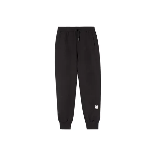 Mlb Base Logo Вязаные Тренировочные Штаны Унисекс Черные