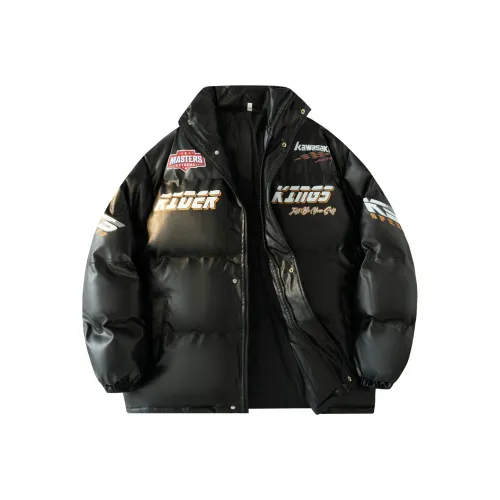 Кавасаки Унисекс Объемные Куртки (Пуфы)
