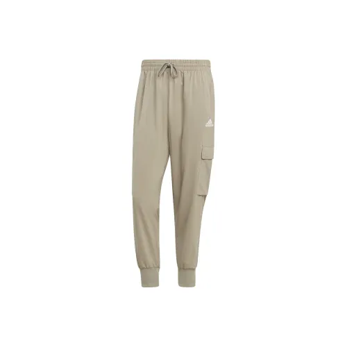 Adidas Essential Галька Серебристо-серый Мужские Вязаные Тренировочные Штаны