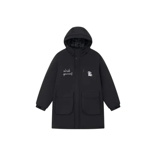 OLRIK Черный Унисекс Объёмные куртки (пуфы)