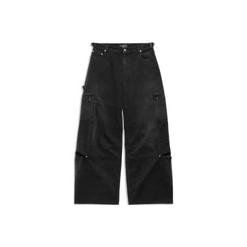 Balenciaga Мужские Джинсы Черные