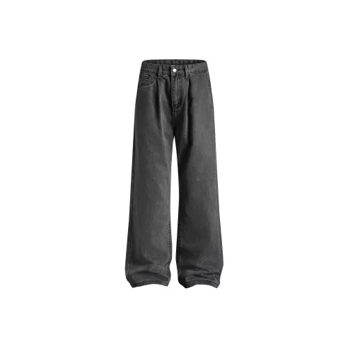 98SQUID Черные Унисекс Джинсы