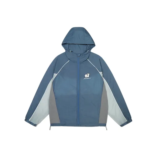 Guuka x Matsui Дышащая Быстросохнущая Защита от UV Одежда Унисекс Синяя