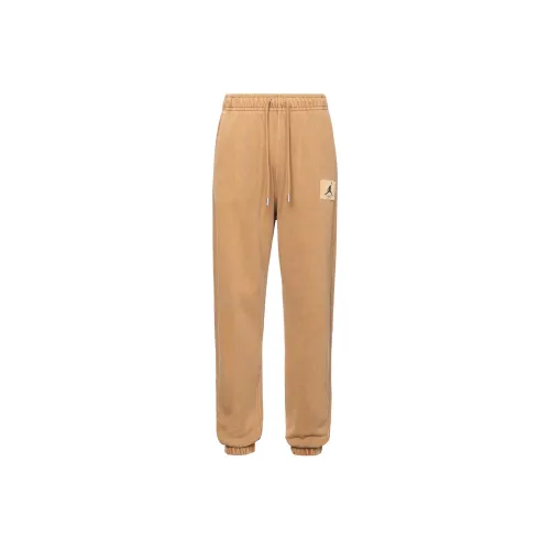 Jordan Essentials Вязаные Тренировочные Штаны Азиатская Версия Мужская Legend Темно-Коричневый