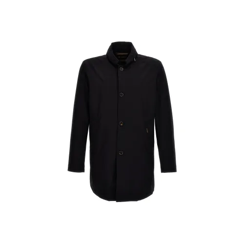 Moorer Куртки и Пальто Мужской Черный