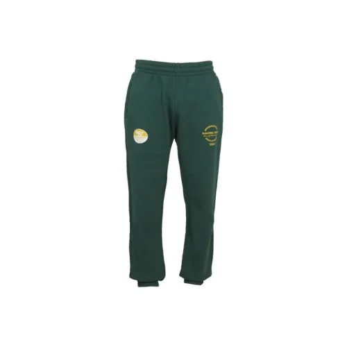 REPRESENT Зеленые Мужские Вязаные Спортивные Штаны