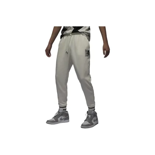 Джордан Вязаные Тренировочные Штаны Мужские Серые