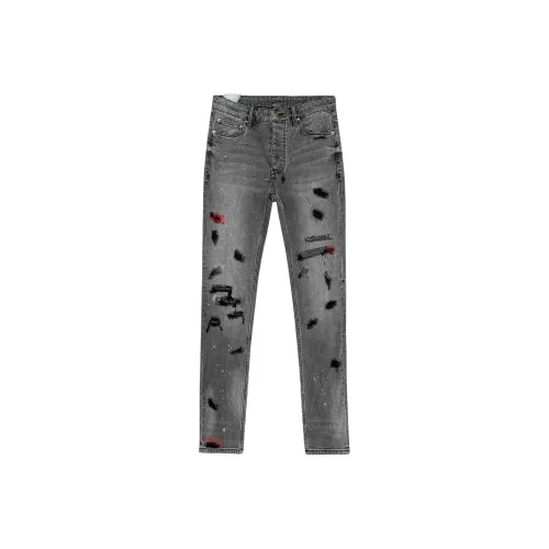 Ksubi Gray Men's Jeans Ksubi Серый Мужские Джинсы