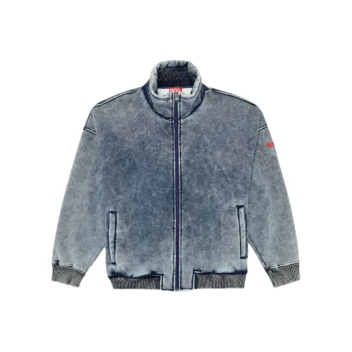 DIESEL FW24 Куртки и Пальто Мужской Синий