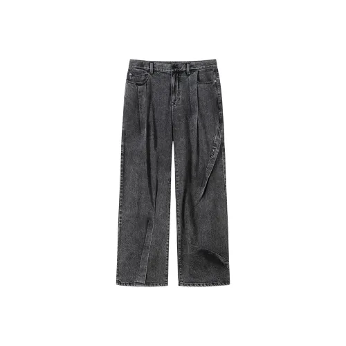 DAVID NAMAN FW23 Джинсы Мужские Черные