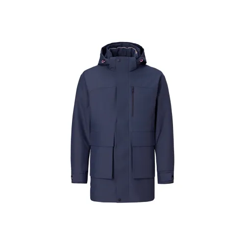 NAVIGARE Пуховик Мужской Морской Синий