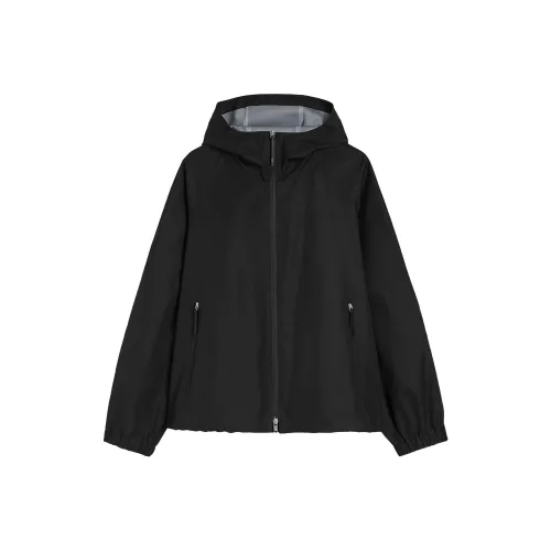 JIL SANDER Мужские черные куртки
