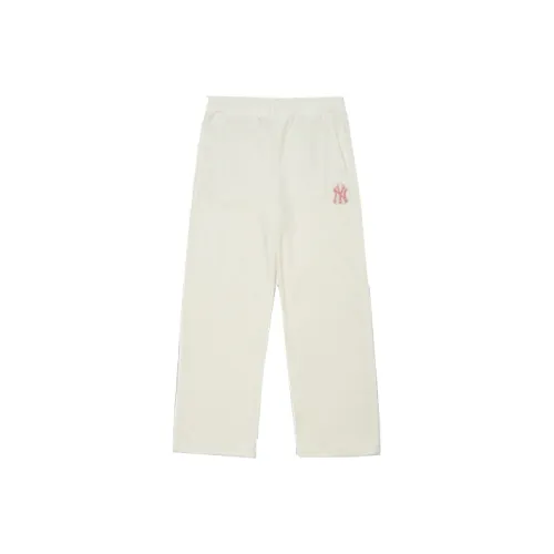 MLB Нью-Йорк Янкис Белые Унисекс Вязаные Тренировочные Брюки