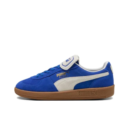 PUMA Palermo PREMIUM Тренировочные кроссовки Низкие Синий с Белым шрифтом Унисекс