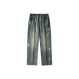 Винтажный синий