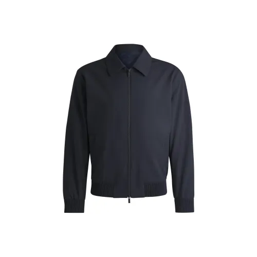 Hugo Boss Куртки и Пальто Мужской Морской Синий