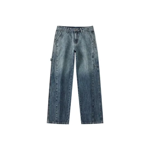 UKTK Синий Мужской Джинсы