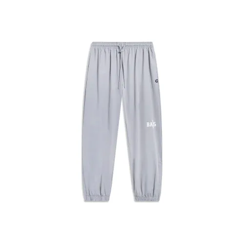 LINING Вязаные тренировочные брюки мужские ультраматовый серый