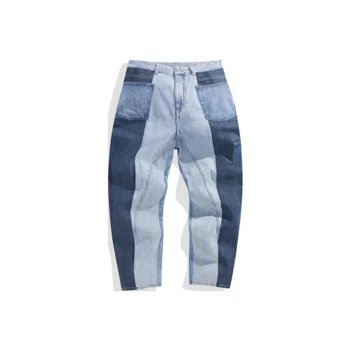 PEACEBIRD MEN Синий Мужской Джинсы