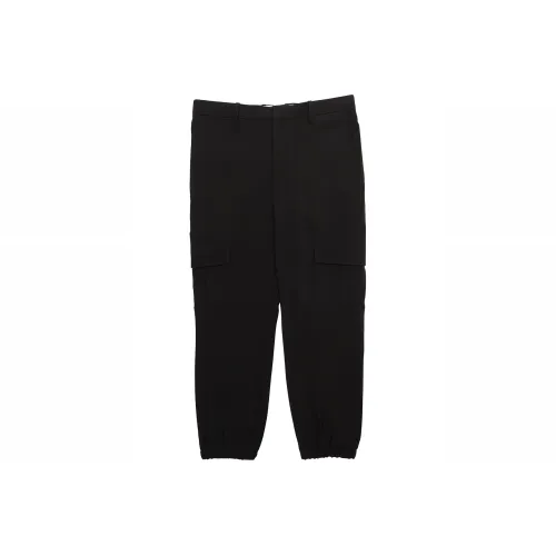 Neil Barrett Черные Мужские Вязаные Спортивные Штаны