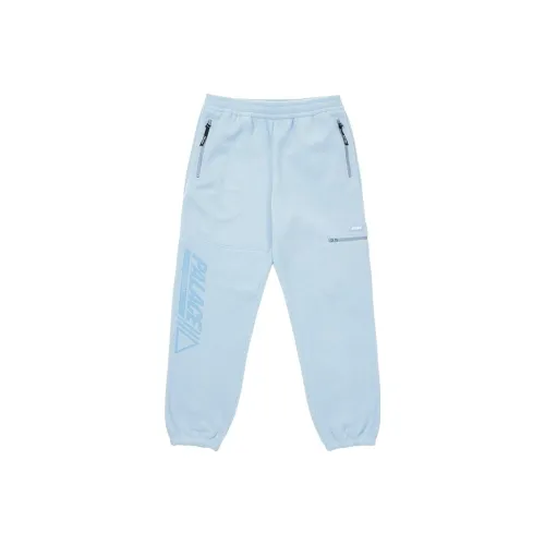Дворцовый светло-синий унисекс вязаные тренировочные брюки