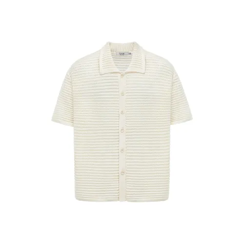 EROLE Экрю Трикотажная ткань В наличии Унисекс Рубашки