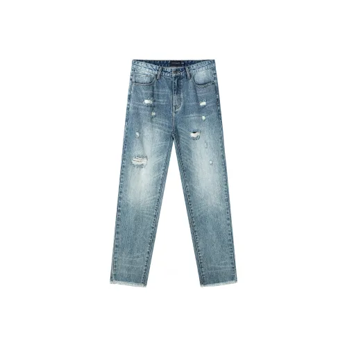 LUCKY BRAND Джинсовый синий Унисекс Джинсы