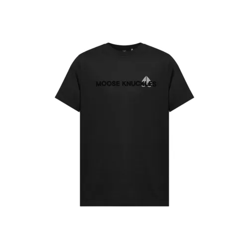 Moose Knuckles T-Shirt Мужской Черный