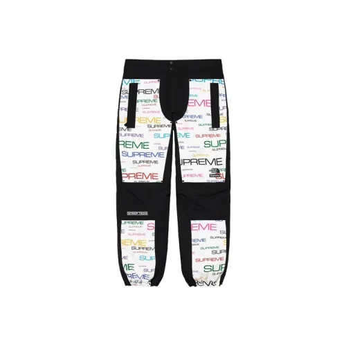 Supreme Tnf Joint Series Унисекс Повседневные Брюки