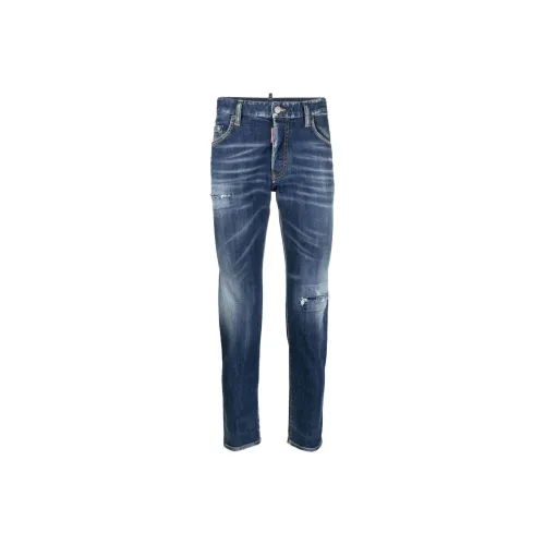 DSQUARED 2 Blue Men's Jeans DSQUARED 2 Синий Мужской Джинсы