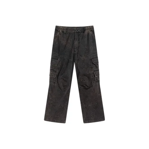 ENSHADOWER Темно-коричневые унисекс карго-брюки