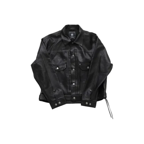 Mastermind JAPAN Черная унисекс куртка