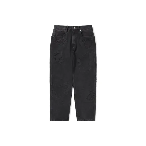 Thisisneverthat FELIX The Кошка Co Бренд Джинсы Унисекс Черный
