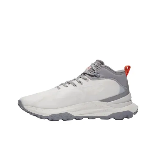 Timberland Противоскользящий Устойчивый к истиранию MID Топ Уличная обувь Мужская Белая