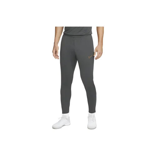 Nike Dri Fit Вязаные Тренировочные Штаны Мужские Темный Дым Серый