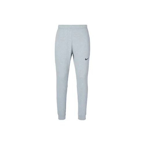 Nike Dri Fit Вязаные Тренировочные Штаны Мужские Серые