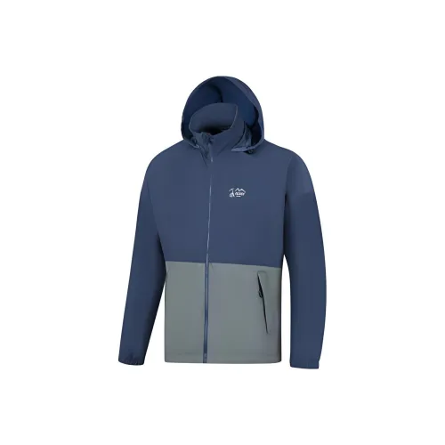 OZARK GEAR Медаль Синий/Лесной зеленый Мужские Куртки