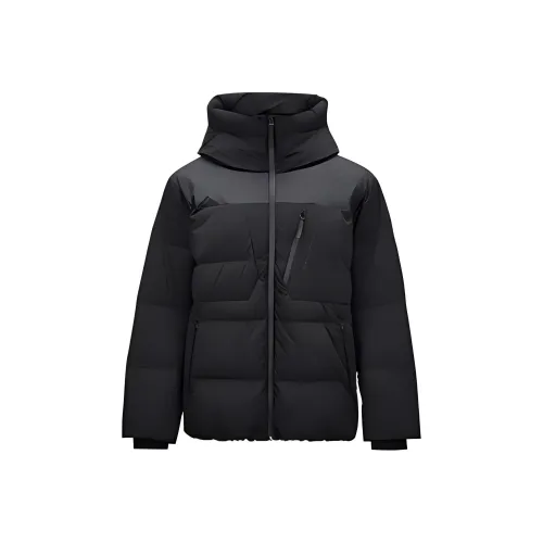 Skechers Mountain and Wild Outdoor Series Пуховик Унисекс Угольный Черный