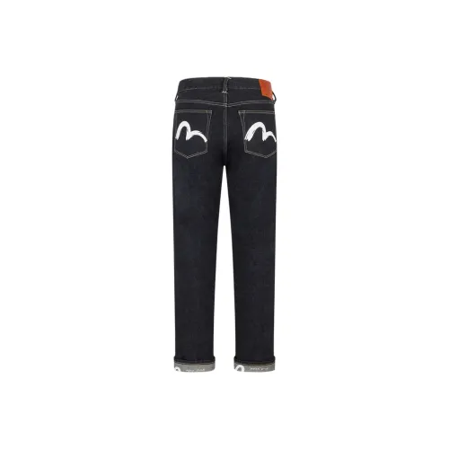 EVISU 2024 Осенние и зимние джинсы для мужчин