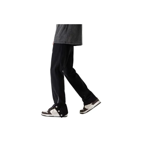 Evil Lions Джинсы Унисекс Черный Буткат Универсальный