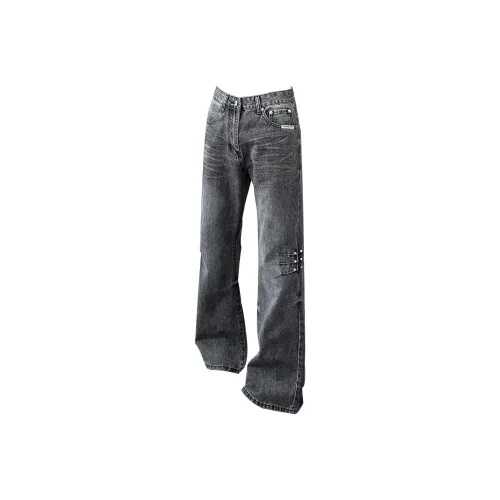 RICE NINE TEN Унисекс Джинсы